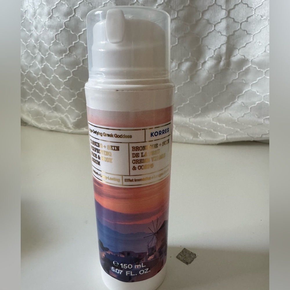KORRES Tanning + Skin Perfecting Face & Body Serum 5.07oz - Picture 2 of 4
